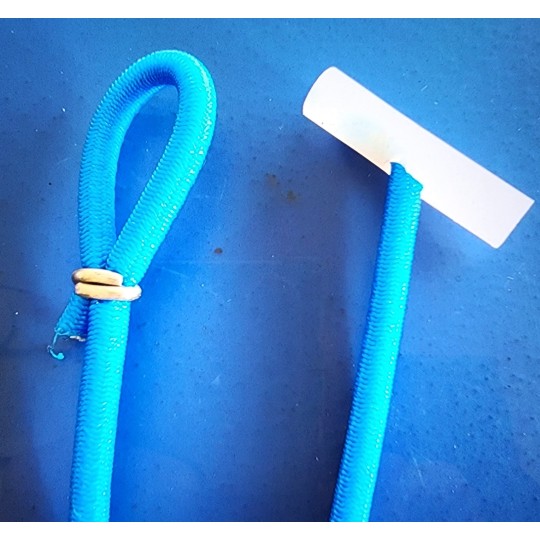 Elastická šňůra 80 cm s hákem a otočnou hlavou (Výrobek na míru)