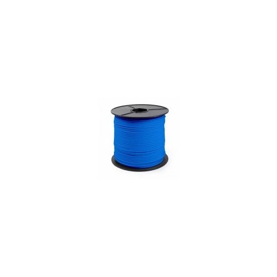 Corde Sandow Multibrins Bleue (PE), bobine 100m