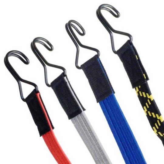 Flat Elastic Bungee Cord with Hooks